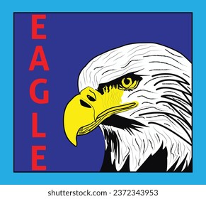 Eagle vector Image T-Shirt Design