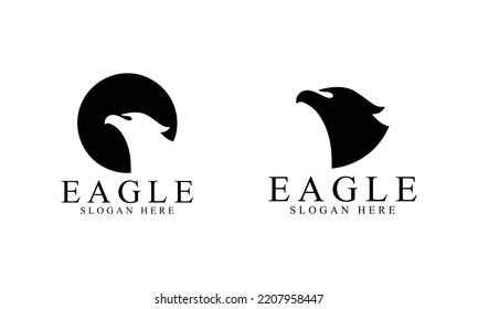 eagle vector logo design eps10