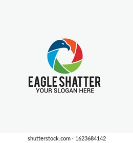 Eagle Vector Logo Design Template