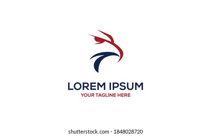 Eagle Vector Logo Design Template