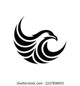 Eagle Vector Logo Design Template