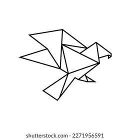 Eagle Vector Logo Design Template