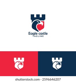 Eagle vector logo design template