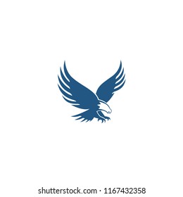 Eagle Vector logo icon concept illustration. Bird logo. Eagle logo. Abstract logo Design element. Eagle Bird Design template.