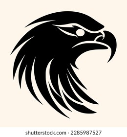 Eagle vector for logo or icon,clip art, drawing Elegant minimalist style,abstract style Illustration