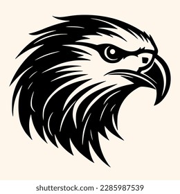 Eagle vector for logo or icon,clip art, drawing Elegant minimalist style,abstract style Illustration