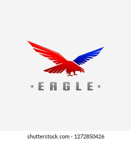 eagle vector logo illustration