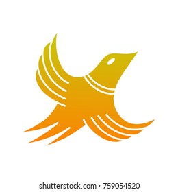 Eagle vector logo illustration design head