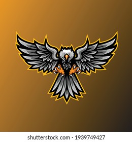 eagle vector, eagle mascot logo 