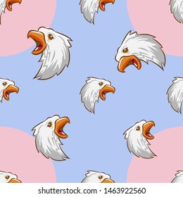 eagle vector pattern graphic design