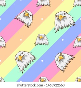 Eagle Vector Pattern Graphic Design