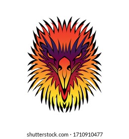 eagle vector sketch .. Tribal art tattoo .. t-shirt design ..