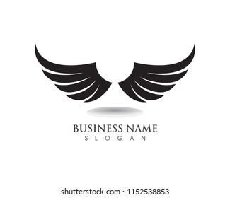 Eagle wing falcon logo and symbols