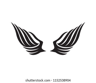 Eagle wing falcon logo and symbols