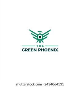 eagle wing lamp idea logo design
