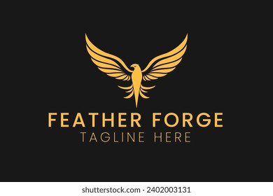 eagle wings design vector logo clipart sublimation graphic