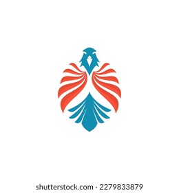 eagle wings flying eagle logo design