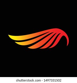 Eagle Wings Logo Colourful and Elegant