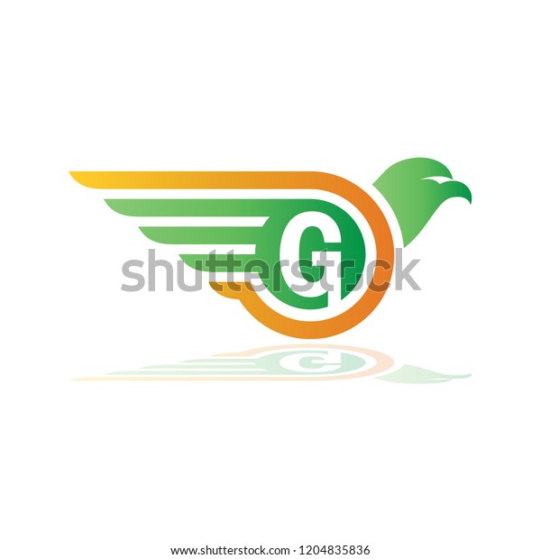 Eagle\
Wings Logo Initials G, G Logo, Bird Letter G\
Logo