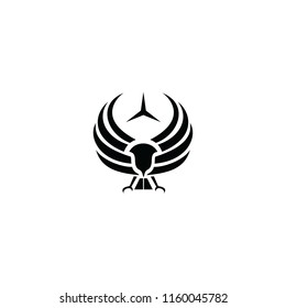 Eagle Wings Logo Vector 