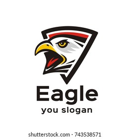 Eagle, for your business. Vector format, available for editing.