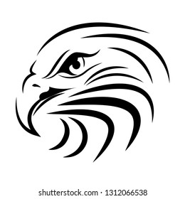 eagle,eagle head vector icon for web,mobile and print