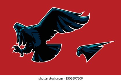 eagles sport icon on vector art