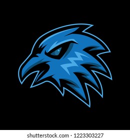 Eagles Sport Logo On Dark Background