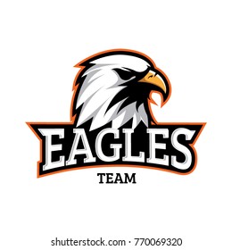 Eagles Team Sport Badge Logo