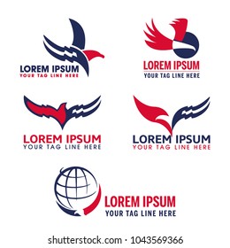 eagles vector set