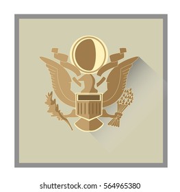 eagle,sign, symbol, badge vintage force usa