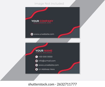 ean and professional corporate business card design. Perfect for businesses, agencies, and executives. Fully editable, print-ready template with modern layout and organized layers.