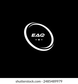 EAQ Letter Business Logo Design Icon Alphabet Vector Template. 
