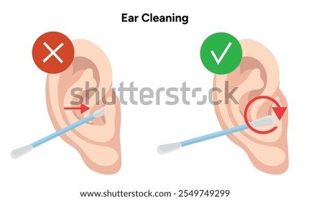 Ear cleaning how to use ear stick