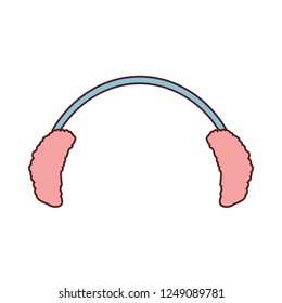 ear cold protection icon