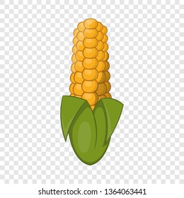 Ear of corn icon in cartoon style isolated on background for any web design 
