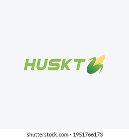 El diseño del logo del maíz. Diseño vectorial de cultivos de maíz. Cultivo de maíz Iconos de productos de cereales. Símbolos vectores de la bolsa de harina de trigo, los oídos y granos de centeno, las semillas de trigo sarraceno y el mijo de avena o cebada y la hoja de arroz.