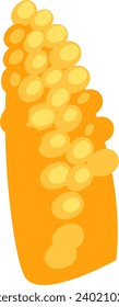 Ear Of Corn Vector Illustration