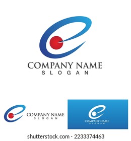 Ear health clinic logo business design