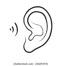 Ear icon