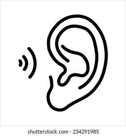 Ear icon