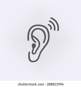 Ear icon