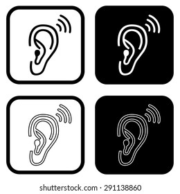 Ear icon