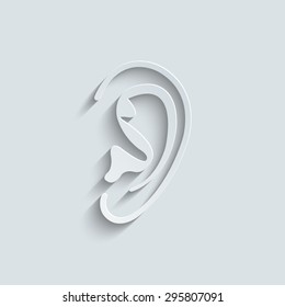 Ear icon