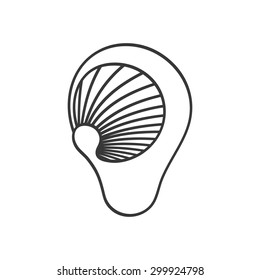 Ear icon.