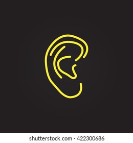 Ear icon