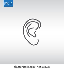 Ear icon