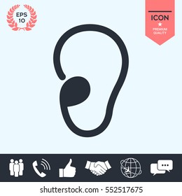 Ear icon
