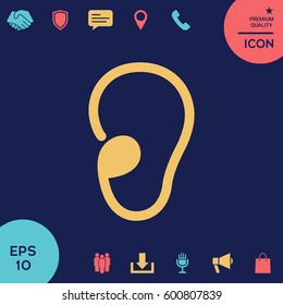 Ear icon