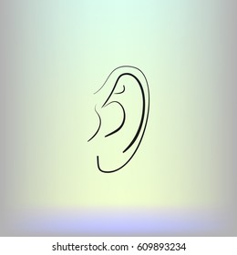 Ear icon